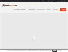 Tablet Screenshot of hostedantivirus.com